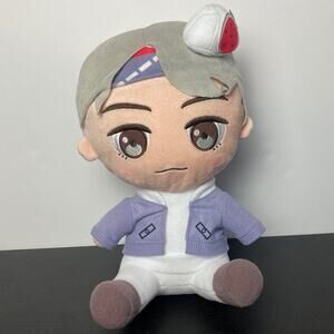 BTS V TinyTAN Sweet Time Special Sitting Plush Doll Osuwari Sega 10”